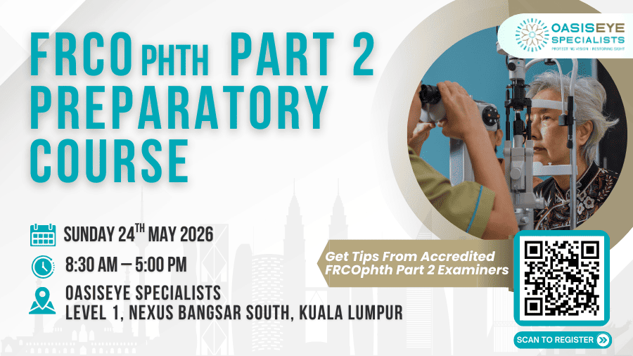FRCOphth Part 2 Preparatory Course 2026