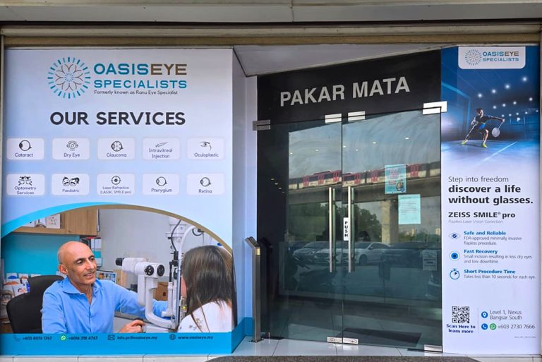 OasisEye Specialists Puchong Outside Clinic